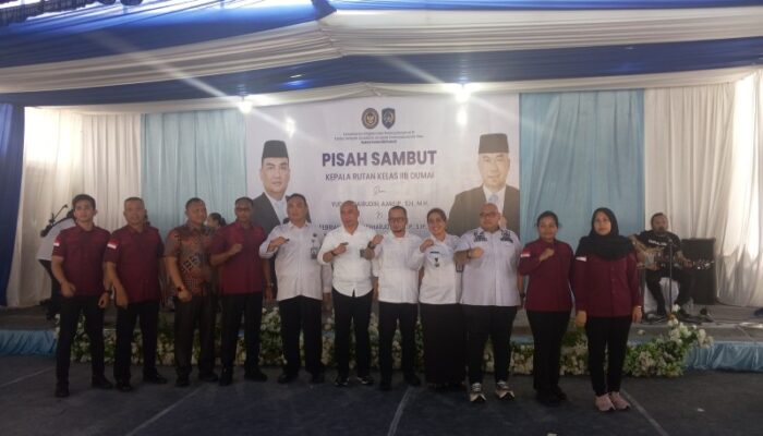 Ucapan Selamat Penuh Haru Sambut Pisah Sambut Karutan II B Dumai